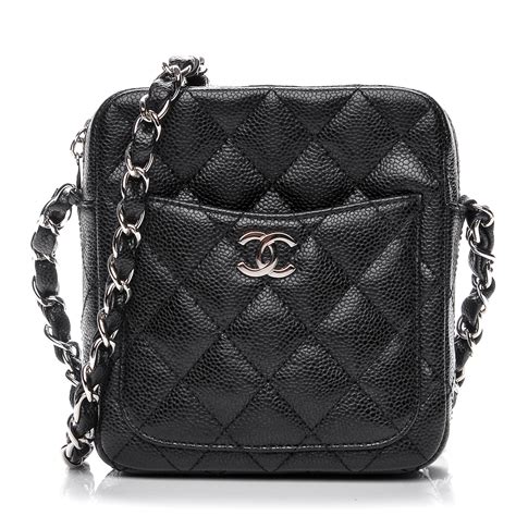 chanel black crossbody bag camera|authentic chanel wallet crossbody.